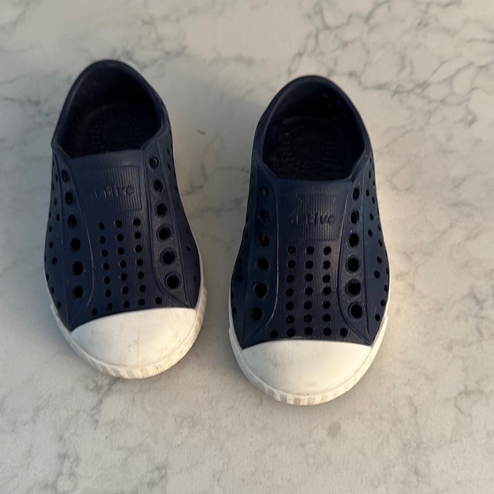 Toddler Navy Natives. Only worn a few times